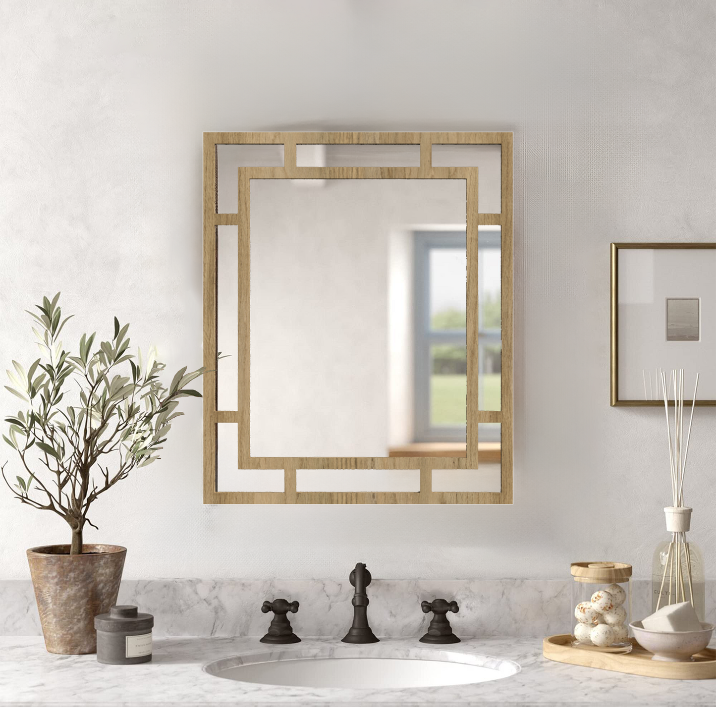 Holmesville Vanity Mirror